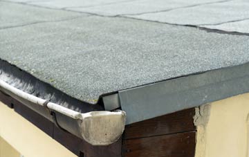 repair or replace Groes Wen flat roofing?